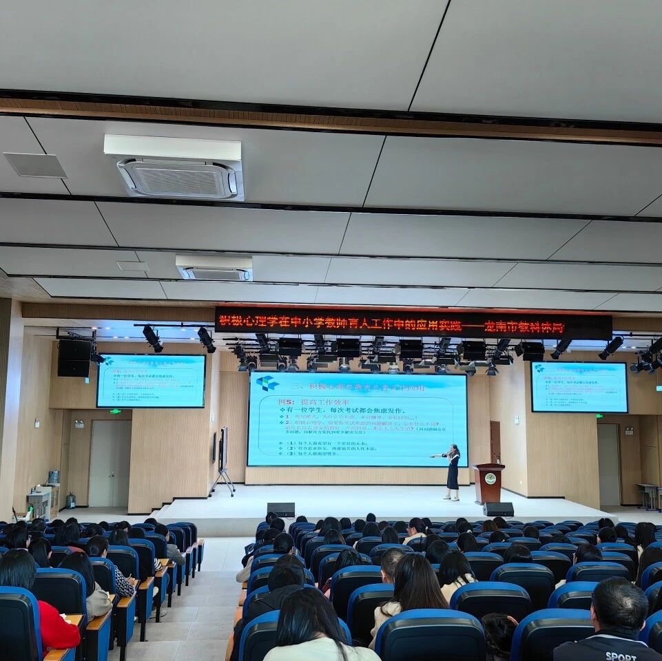 十二万教师培训线下研讨 | 赣州市龙南市开展“积极心理学在育人工作中的应用实践”心理健康教师专业技能提升培训
