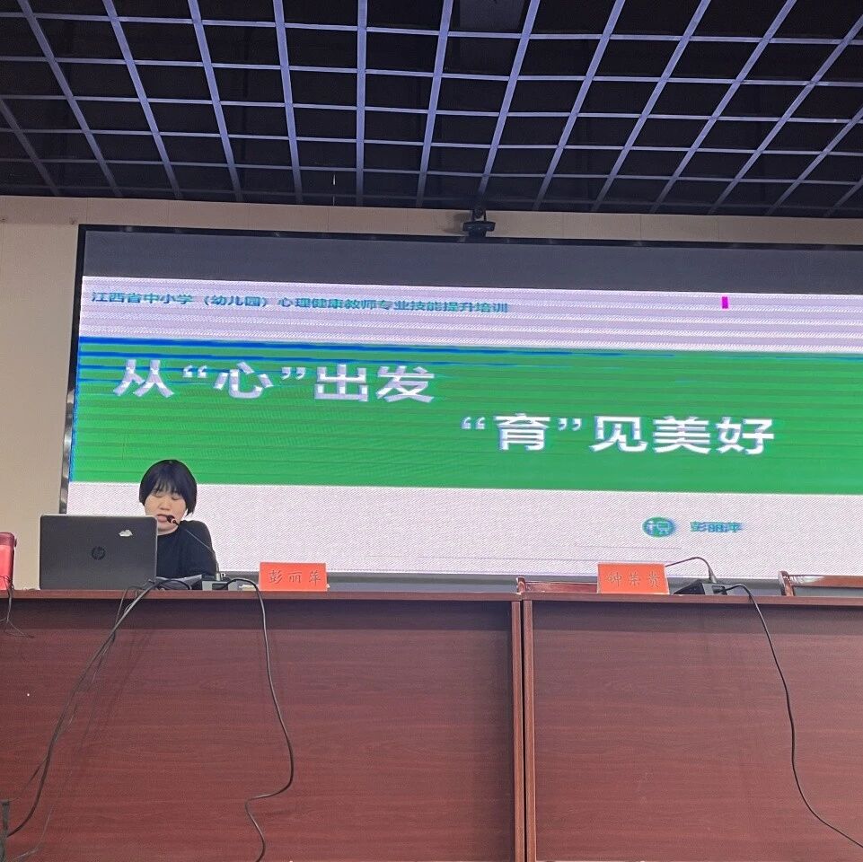 十二万教师培训线下研讨 | 赣州市大余县开展“从心出发，育见美好”心理健康教师专业技能提升培训