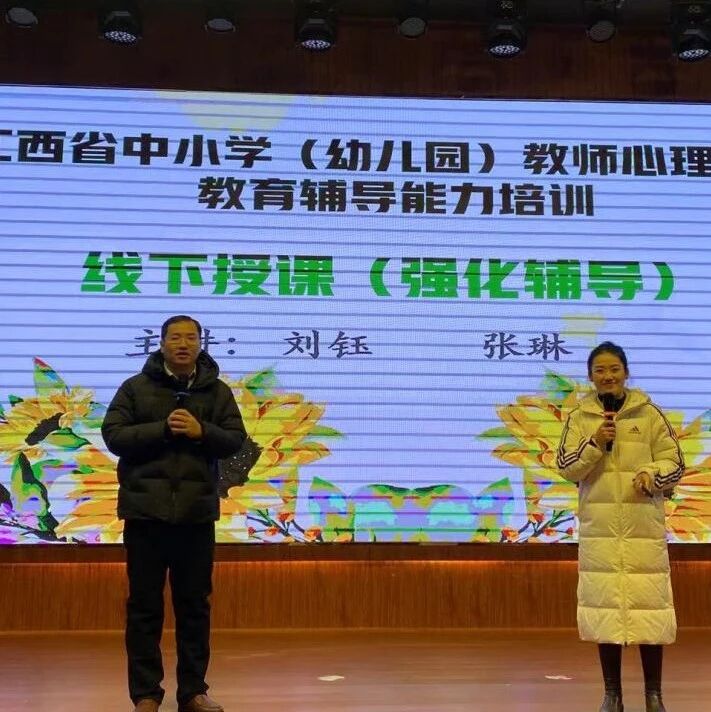 十二万教师培训线下研讨 | 九江市瑞昌市开展“中小学团体辅导的设计与实施”心理健康教师专业技能提升培训