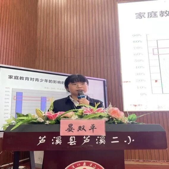 家校共育27 | 做智慧父母 与孩子一起成长——晏双平老师走进芦溪镇第二中心学校