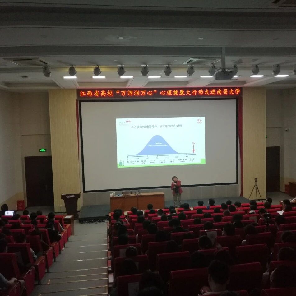 万师润万心 | 心理学知识在大学生活中的运用——陈建华老师走进南昌大学